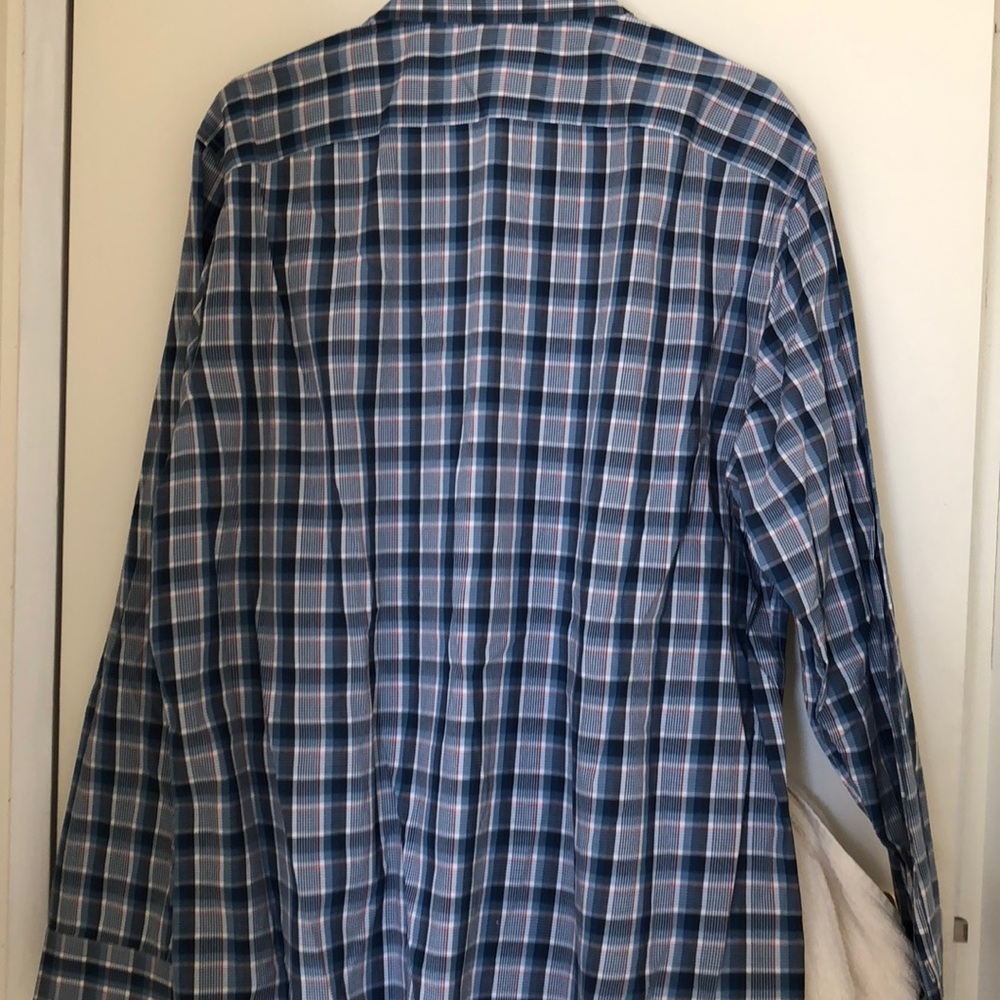 Plaid banana republic dress shirt - Picture 3 of 4